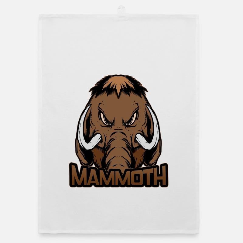 Mammoth evil mammoth Organic dish towel