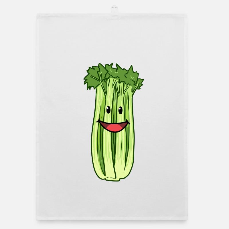 Celery Celery Celery Vegetables Healthy Vegans Organic dish towel