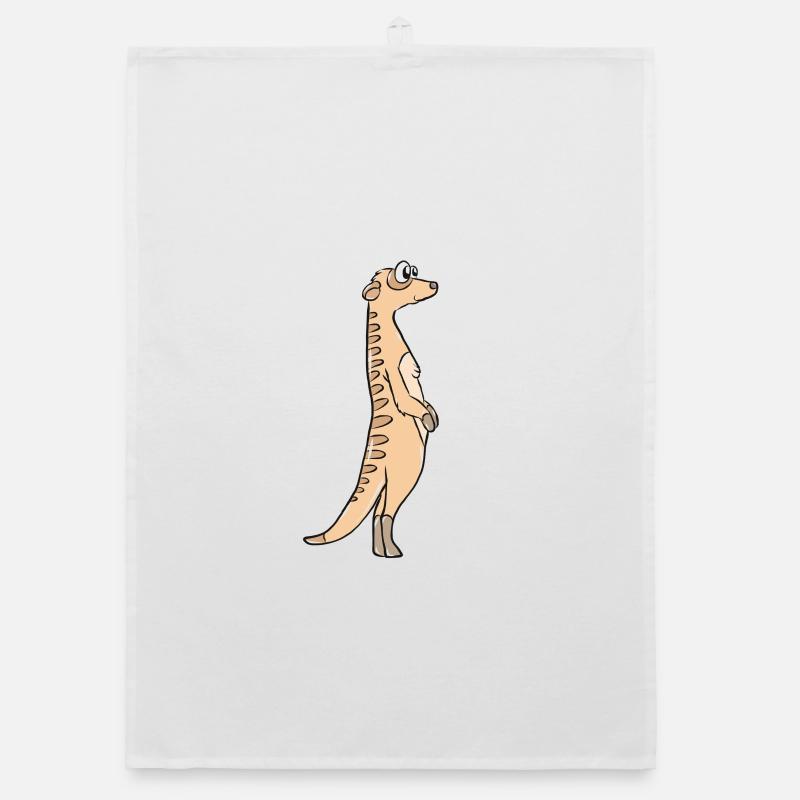 Erdmännchen Organic Geschirrtuch