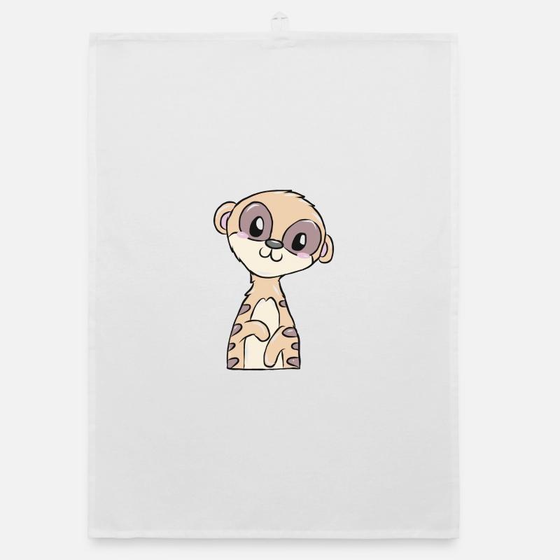 Erdmännchen Organic Geschirrtuch