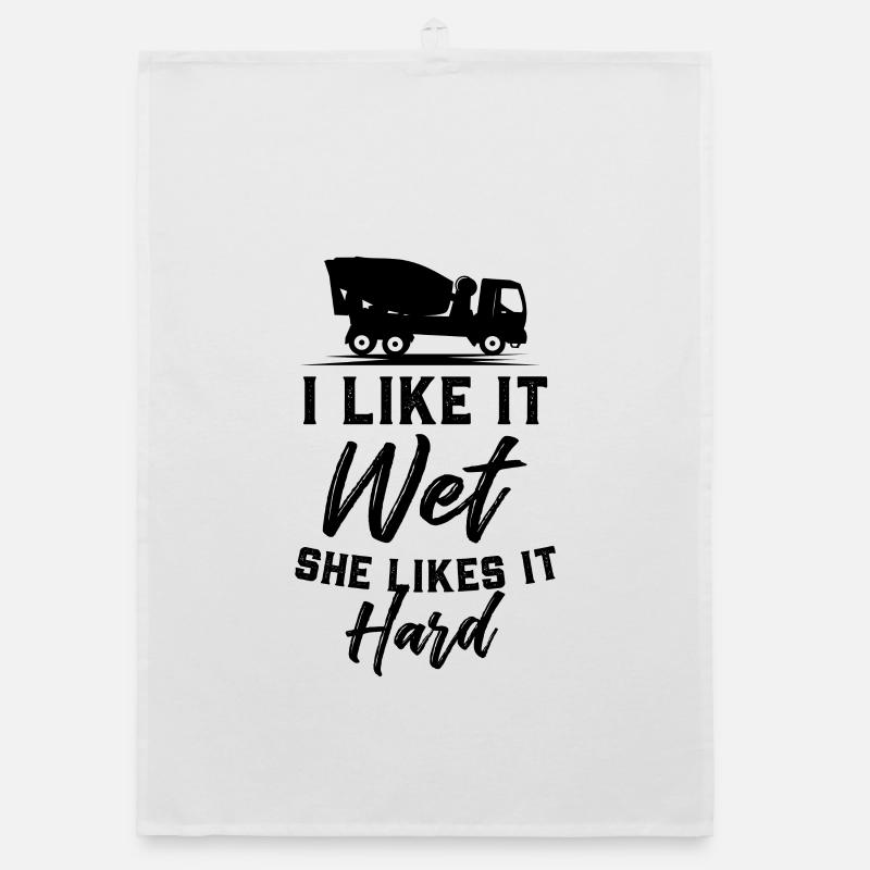 concrete worker Organic dish towel