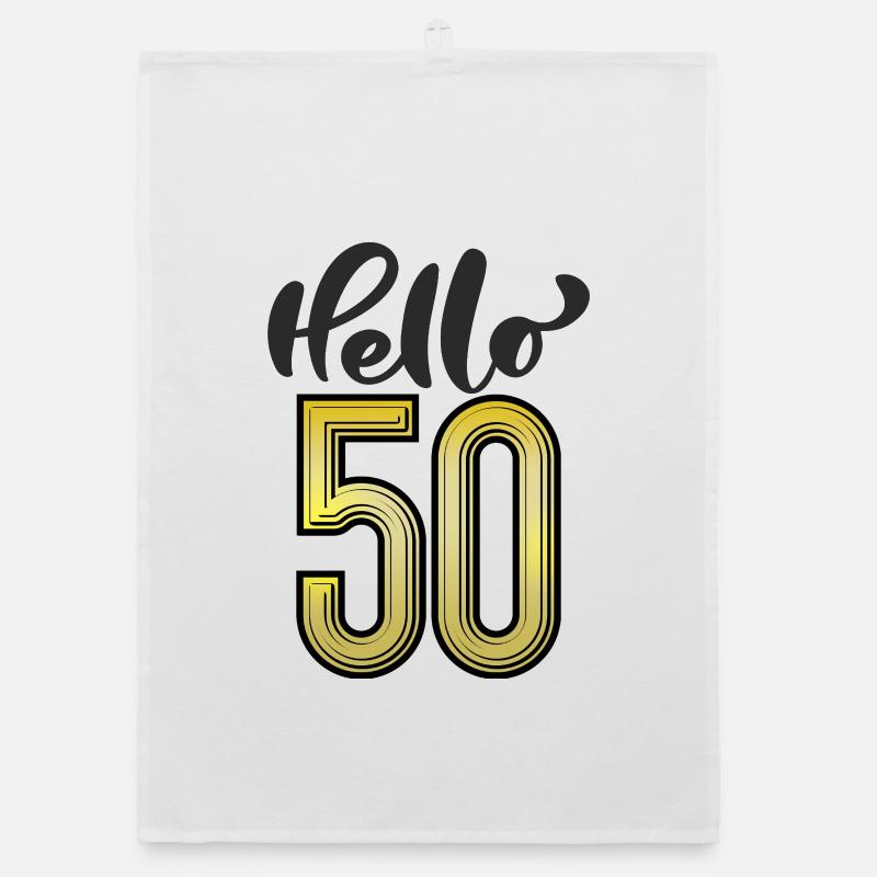 Hello 50 Organic Geschirrtuch