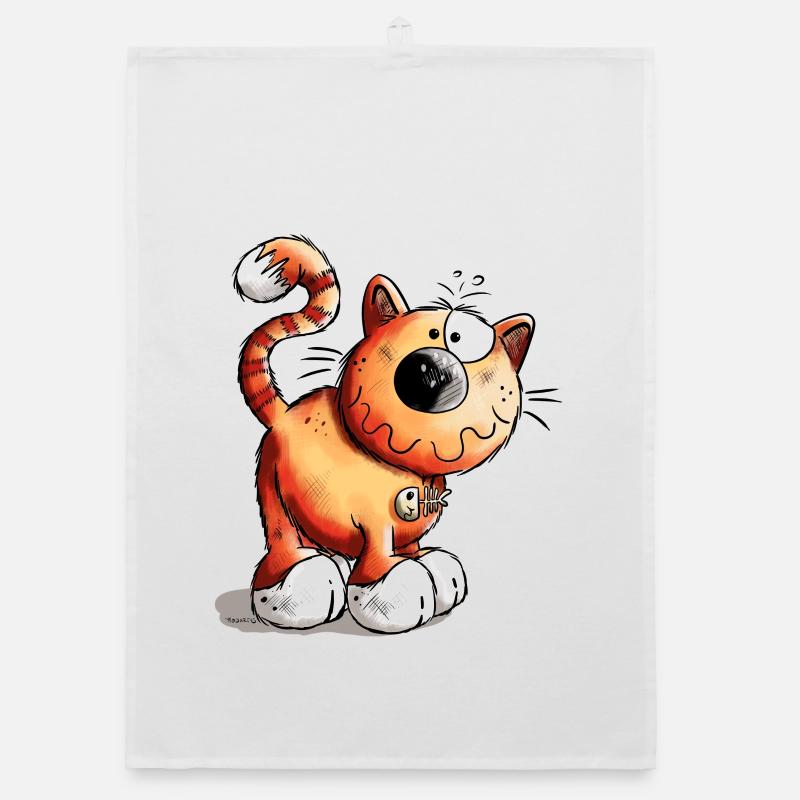 Drôle Chat Torchon bio