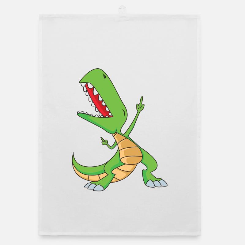 Tamponner le T-Rex | Dabbing Dinosaurs | Party Rex Torchon bio