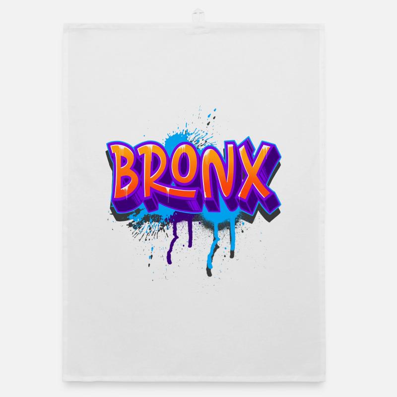 Graffiti du Bronx Torchon bio