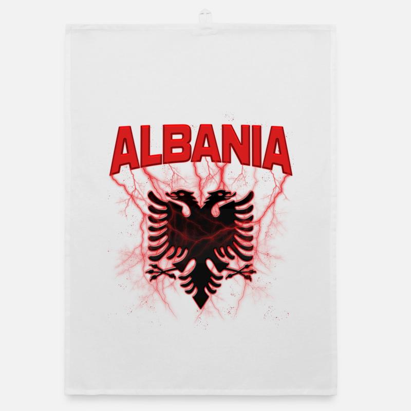 Albanian eagle Organic dish towel
