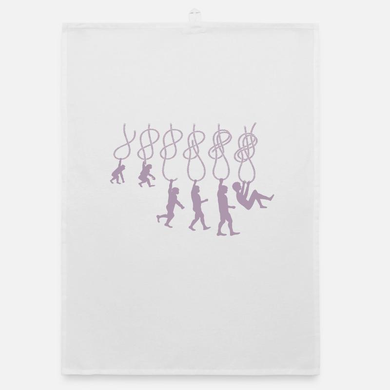 Evolution Climbing Climbing Knot Eighth Knot Organic dish towel