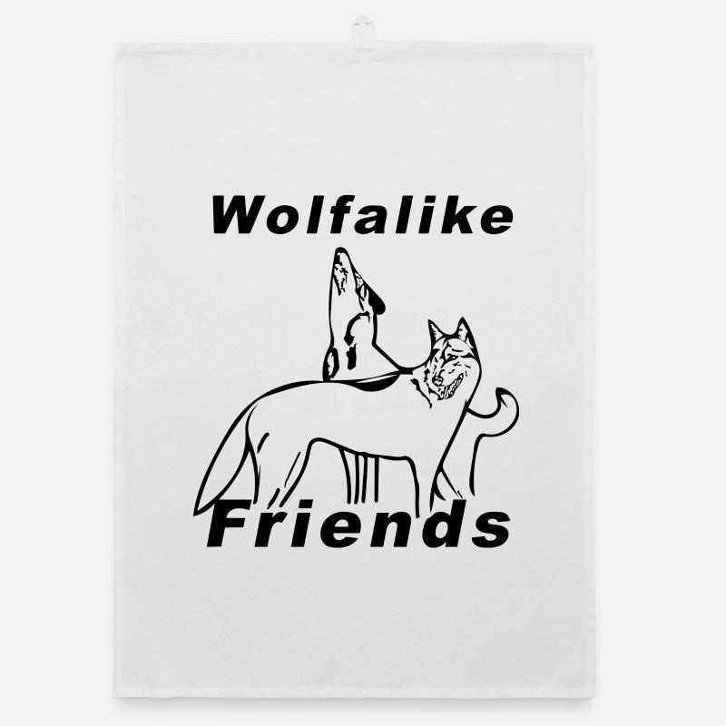 Wolfalike Logo Torchon bio