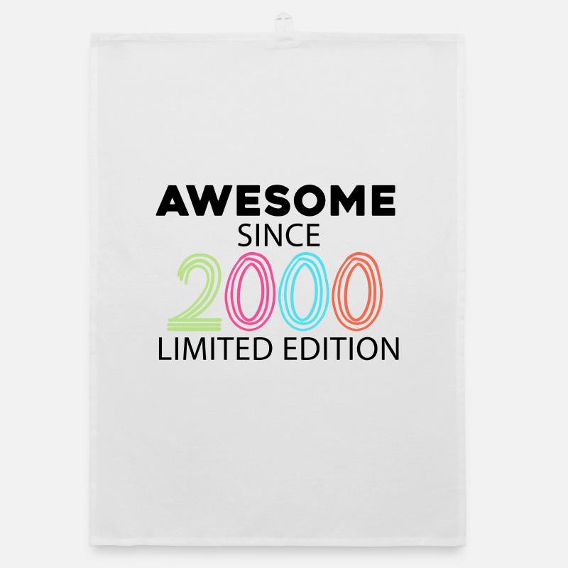 Fantastic since 2000 - born in 2000 Organic dish towel