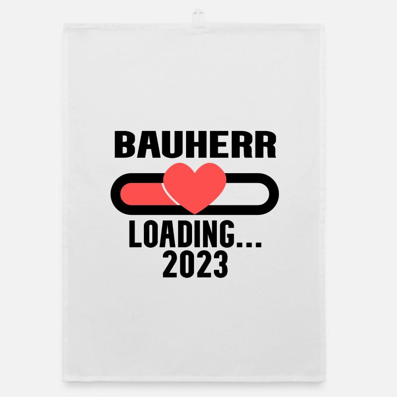 Bauherr 2023 Loading Organic Geschirrtuch