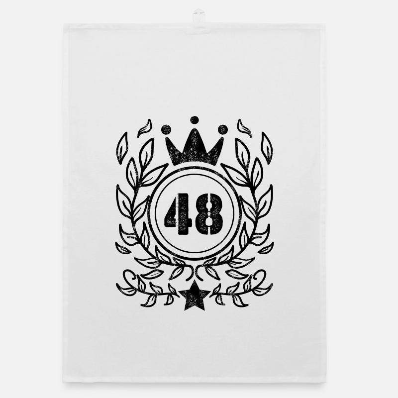 48 - Année de naissance Année de naissance 1948 Torchon bio