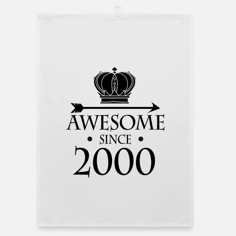 Born in 2000 - Fantastic since 2000 Organic dish towel