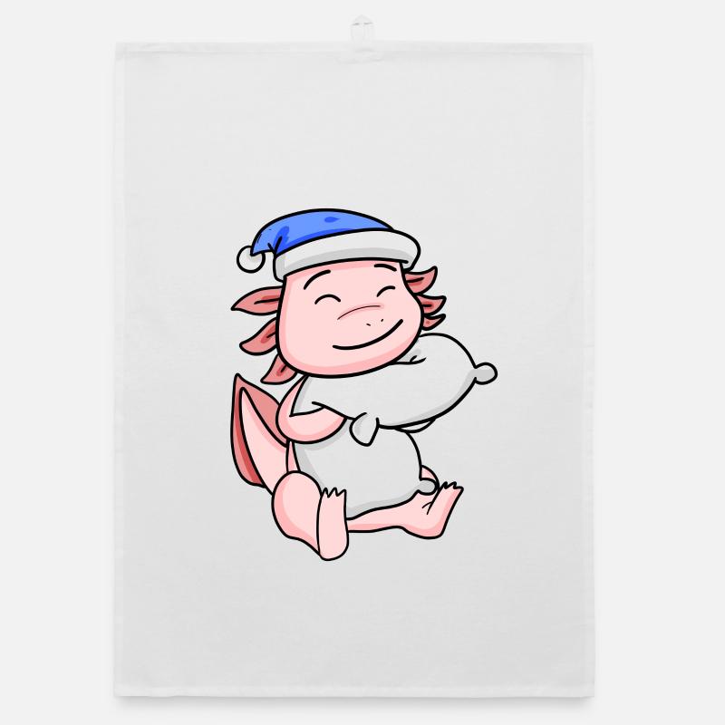 Axolotl Bébé Torchon bio