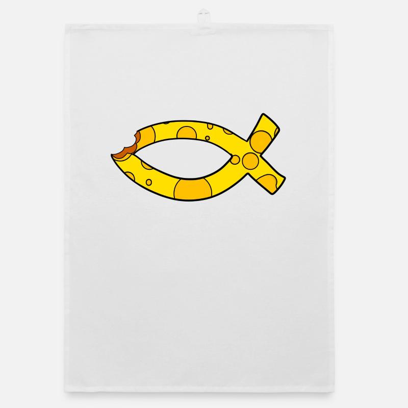 Fromage symbole de poisson Torchon bio