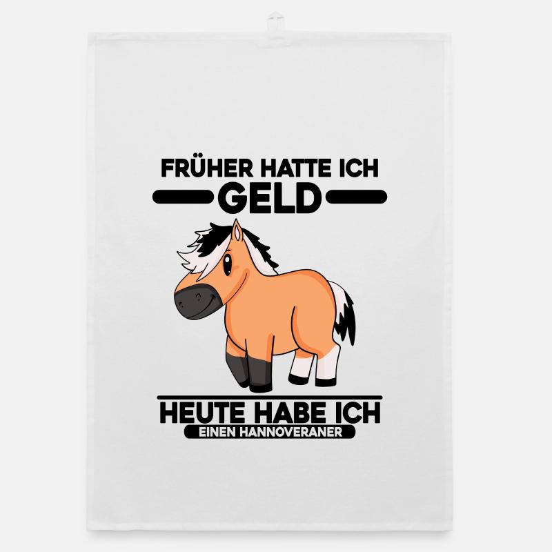 Hannoveraner Pferd Hauspferd Organic Geschirrtuch