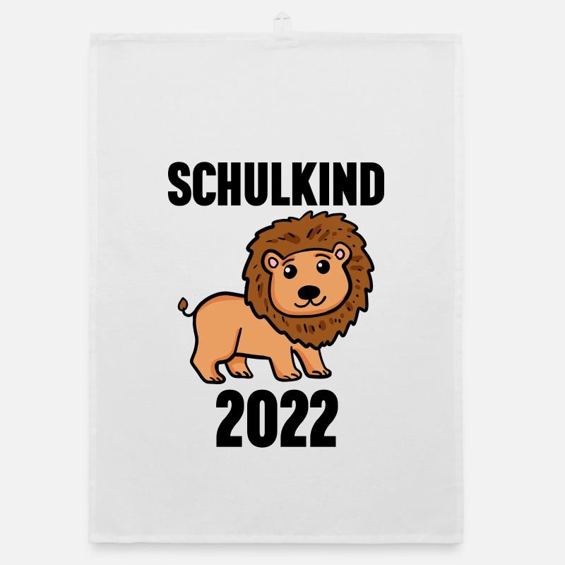 Schuldkind Einschulung 2022 Organic Geschirrtuch