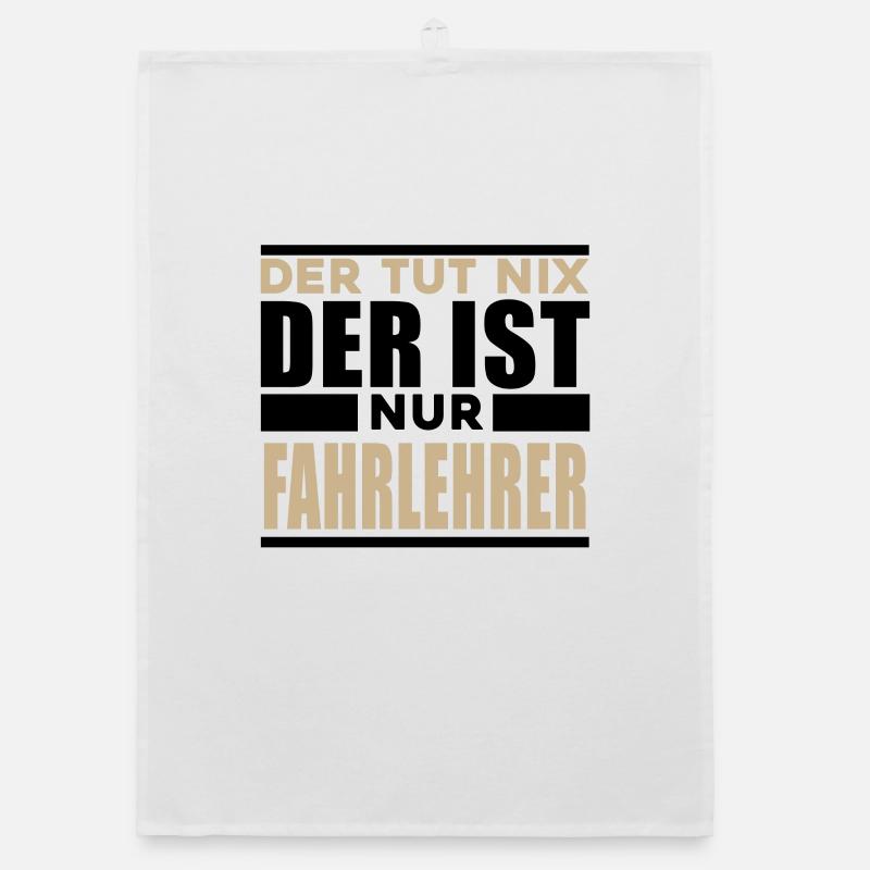 Fahrlehrer Organic Geschirrtuch
