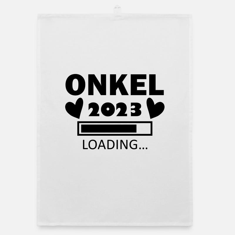 Onkel 2023 Loading Organic Geschirrtuch