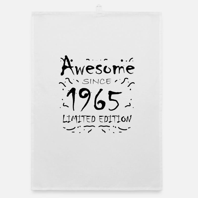 Fantastic since 1965 - born in 1965 Organic dish towel