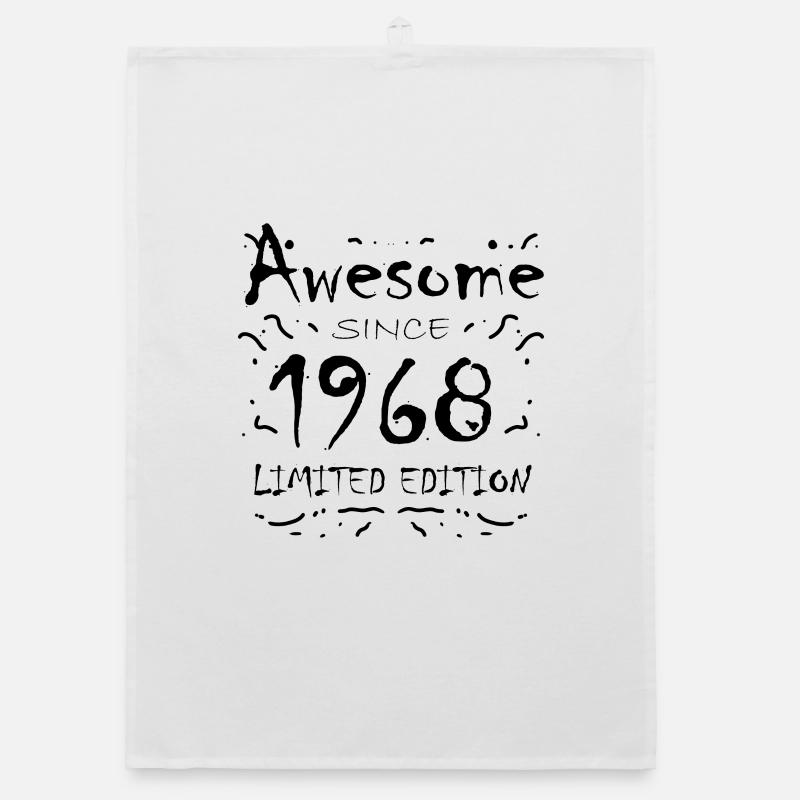 Fantastic since 1968 - born in 1968 Organic dish towel