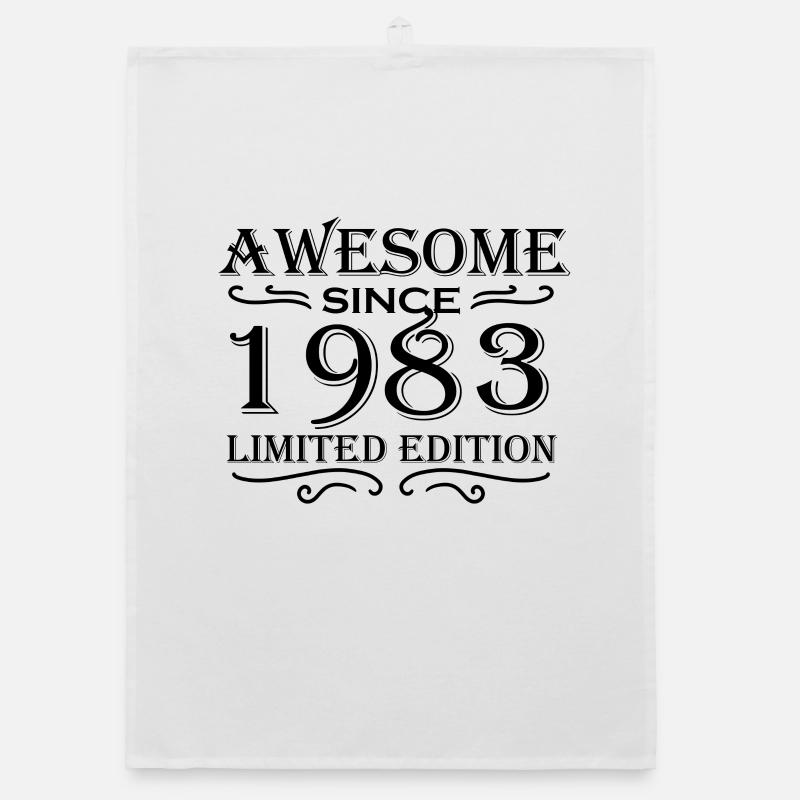1983 - Born 1983 Organic dish towel