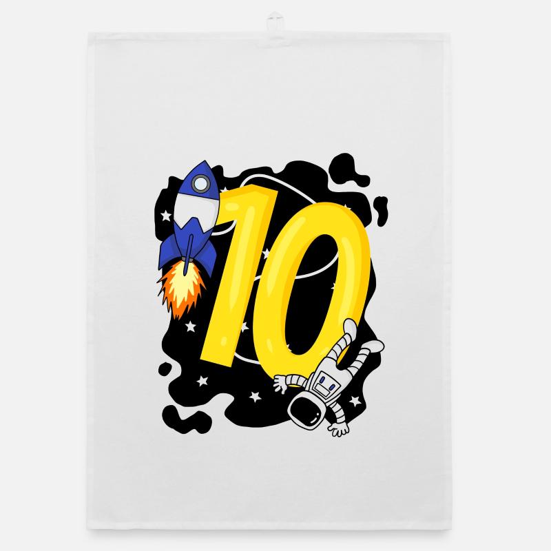 Boy 10 years old - 10th birthday gift Organic dish towel