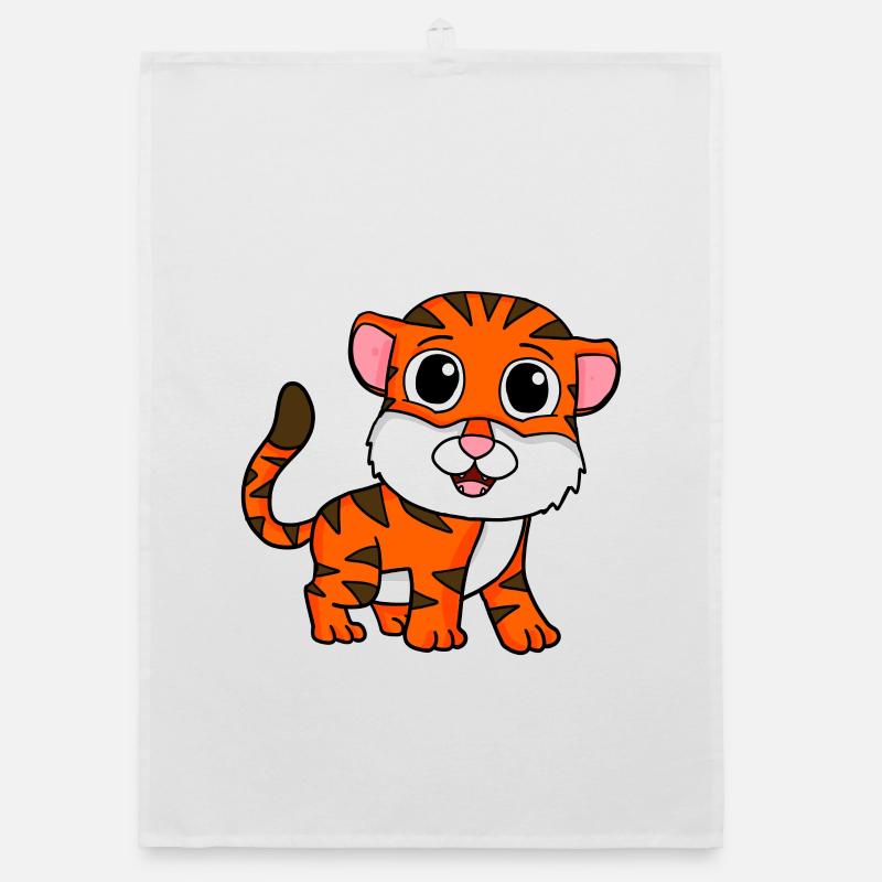 Tiger Organic Geschirrtuch