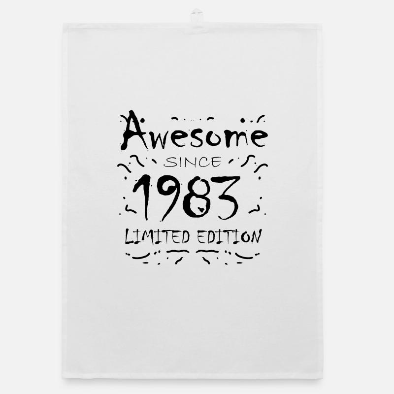 1983 - Born 1983 Organic dish towel
