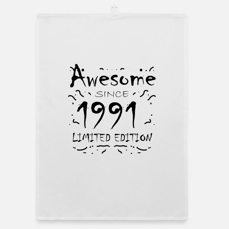 1991 - Born 1991 Organic dish towel