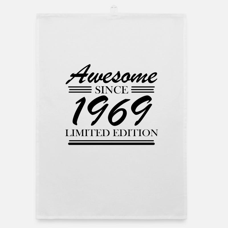 1969 - Born 1969 Organic dish towel