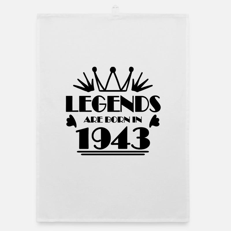 1943 - Born 1943 Organic dish towel