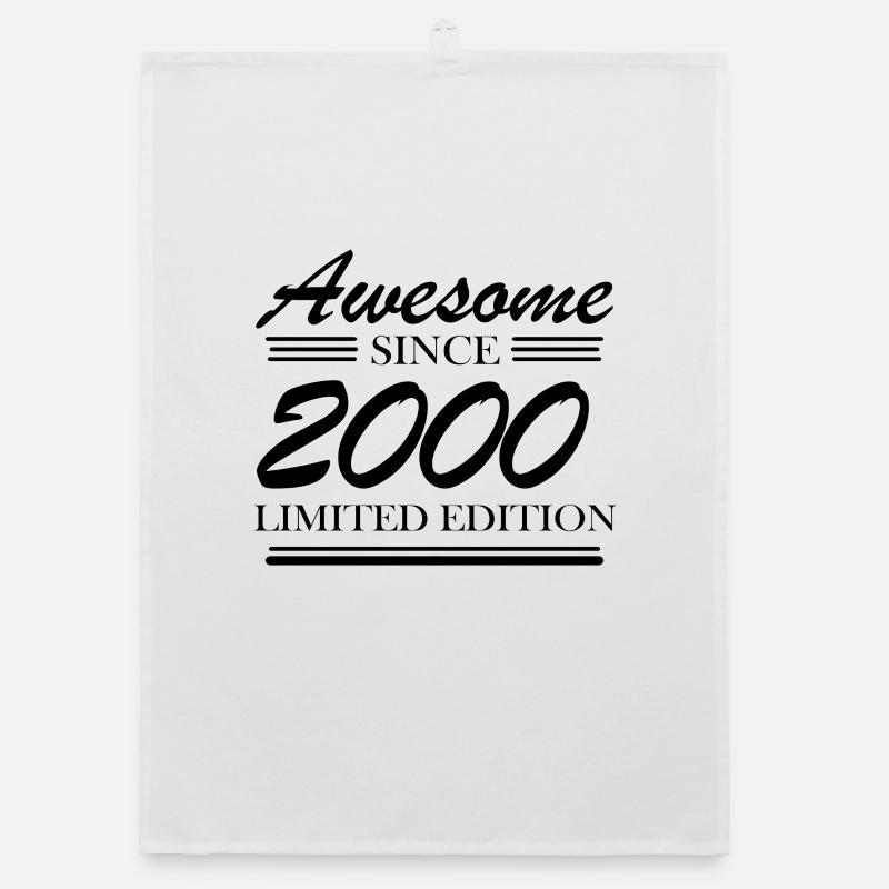 2000 - Vintage 2000 - Fantastic since 2000 Organic dish towel