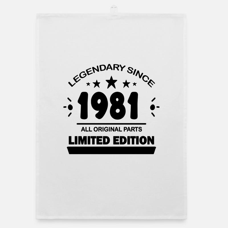 Année de construction 1981 - né en 1981 Torchon bio