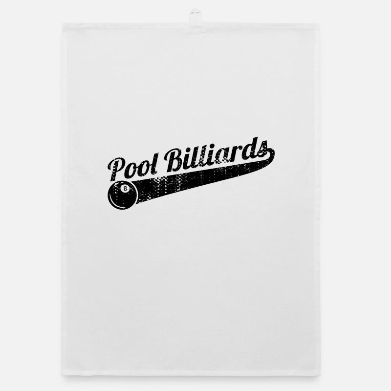 Billard Pool Organic Geschirrtuch
