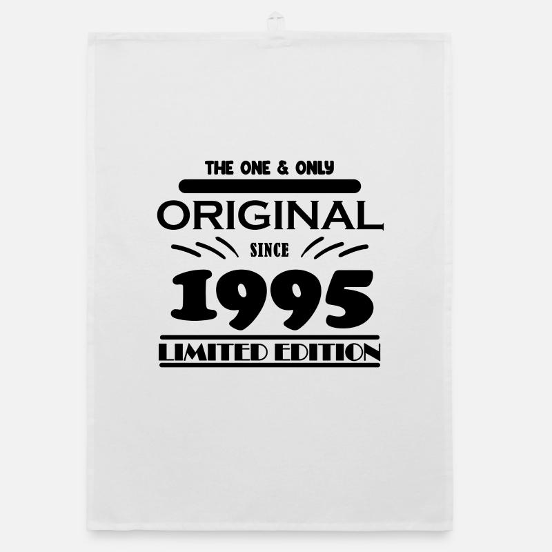 1995 - Année de construction 1995 - Né en 1995 Torchon bio