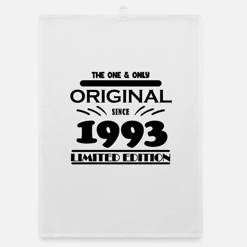 1993 - Année de construction 1993 - Né en 1993 Torchon bio