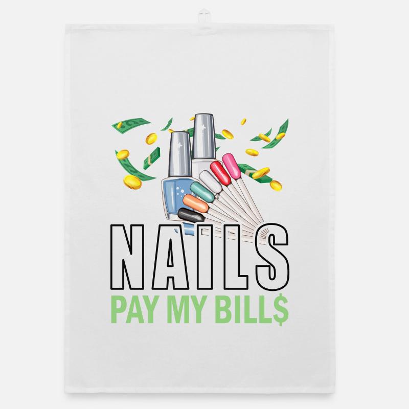 Nails Pay My Bills Manucure Torchon bio