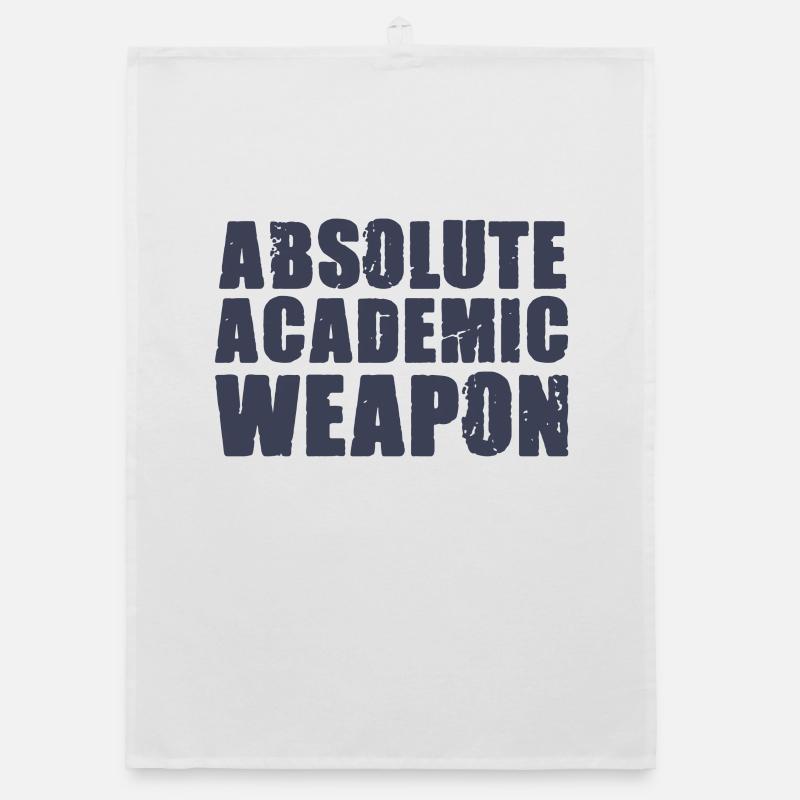 Students Absolute Academic Weapon Organic dish towel