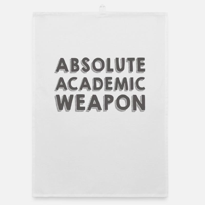 Students Absolute Academic Weapon Organic dish towel