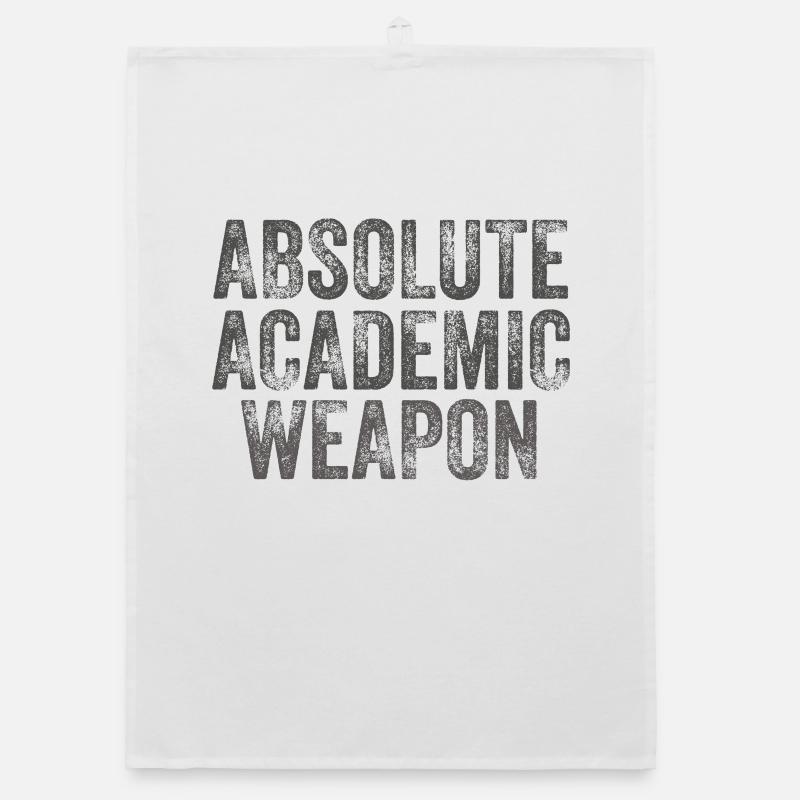 Studenten Absolute Academic Weapon Organic Geschirrtuch