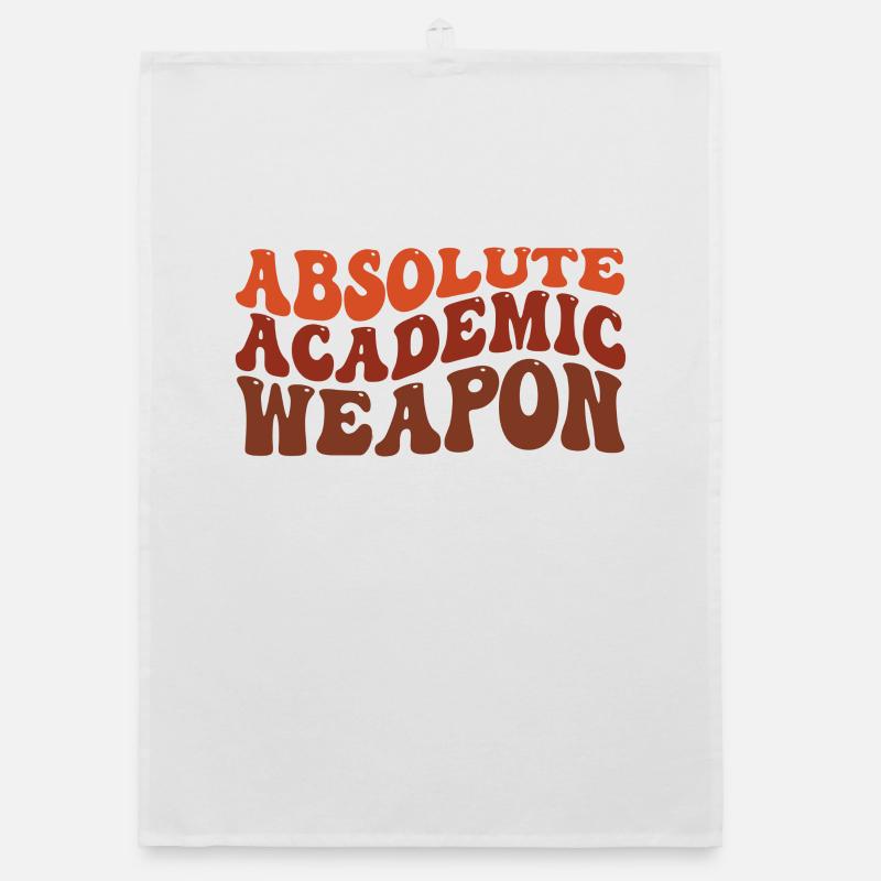 Students Absolute Academic Weapon Organic dish towel