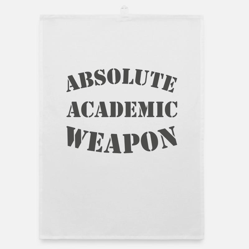 Students Absolute Academic Weapon Organic dish towel