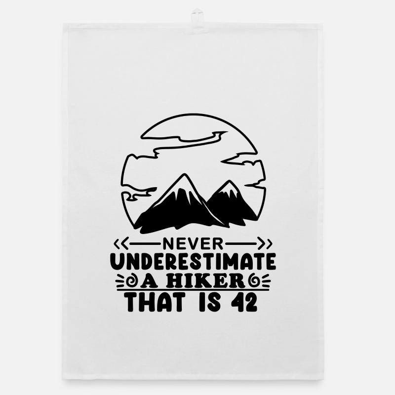 42nd birthday 42 years old gift Organic dish towel