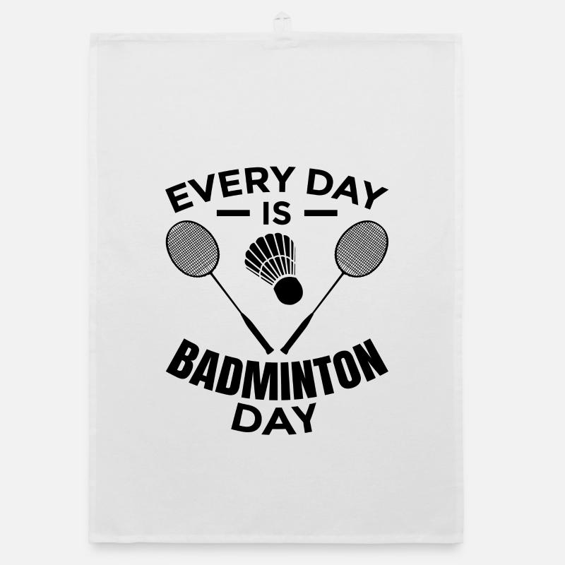 Routine quotidienne de badminton Torchon bio