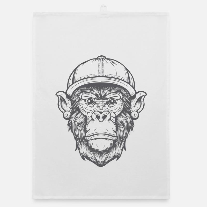 Funky Monkey Organic dish towel