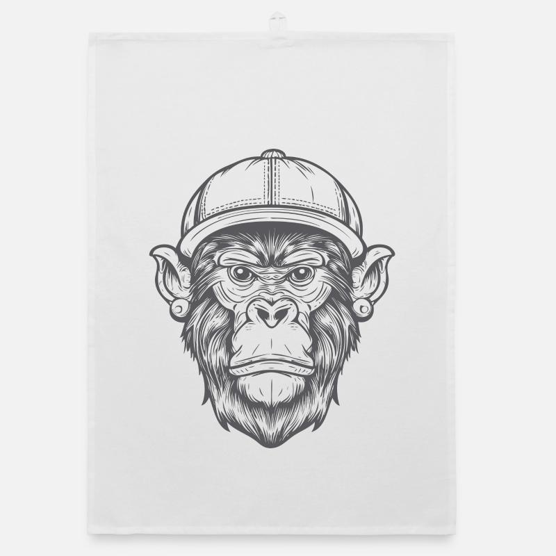 Singe Funky Torchon bio