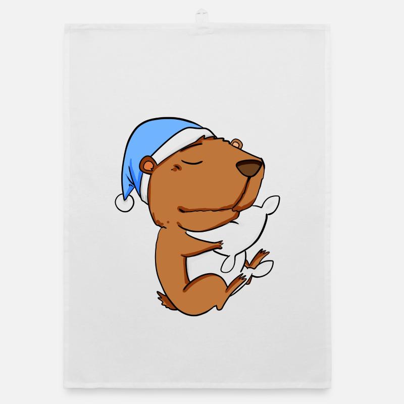 Capybara Wasserschwein Torchon bio