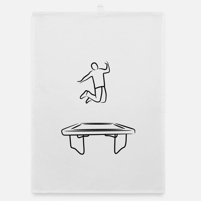 Trampoline operator Organic dish towel