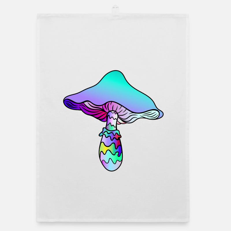Champignon Psychédélique - Champignon Arc-en-ciel Torchon bio