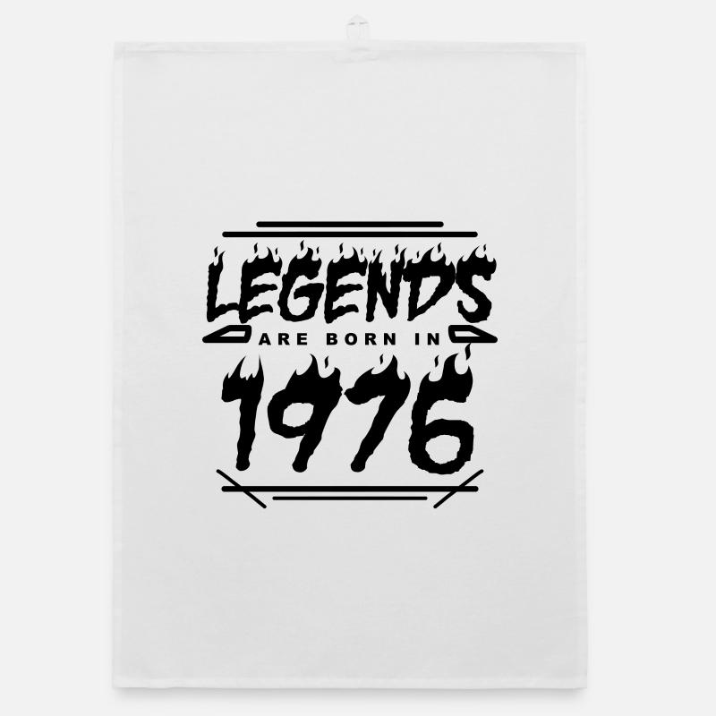 1976 - Born 1976 - Built in 1976 Organic dish towel